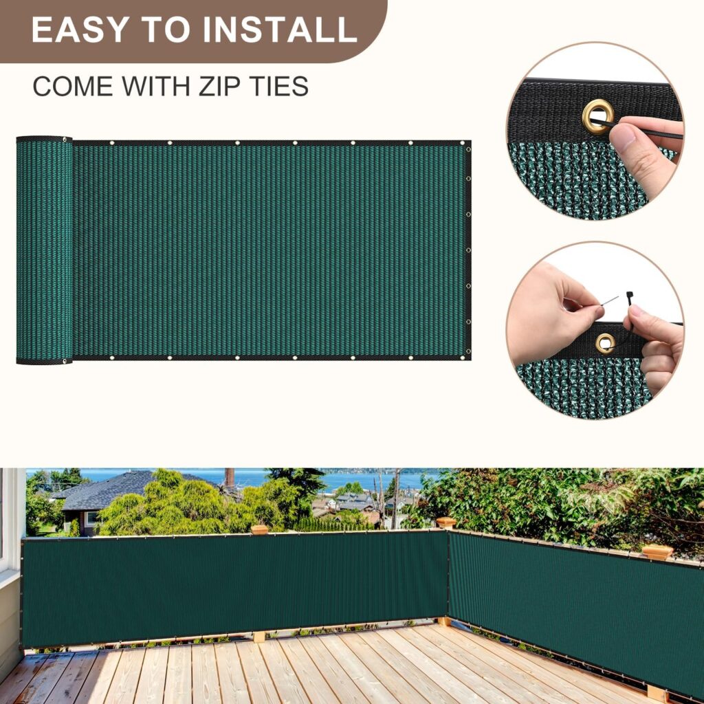iknas Heavy Duty Fencing Shade Cover